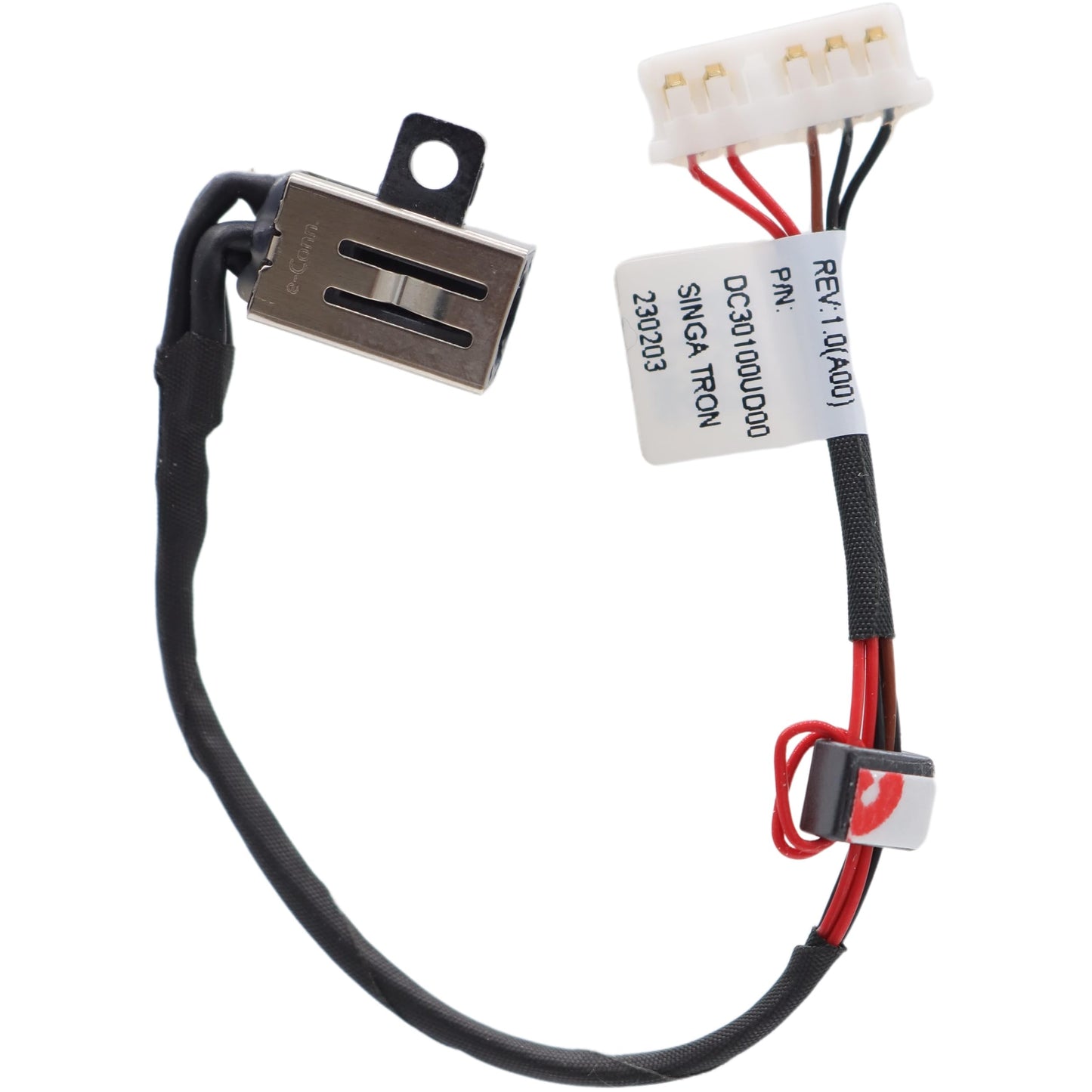 Deal4GO DC-in Power Jack Cable KD4T9 DC30100UD00 Replacement for Dell Inspiron 5551 5552 5555 5557 5558 5559 5755 5451 5458 5459 5455 5452