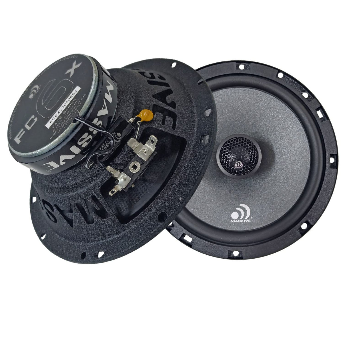 Massive Audio FC6X | 6.5" 2-Way Coaxial Speakers