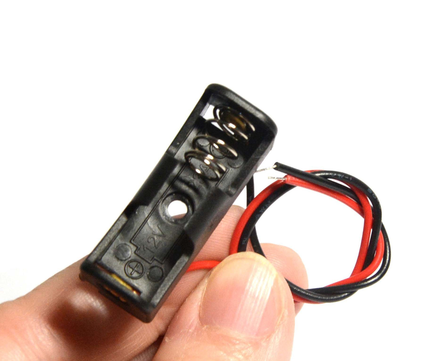 LAMPVPATH (Pack of 6): 12V/23A Battery Case with Leads Wires