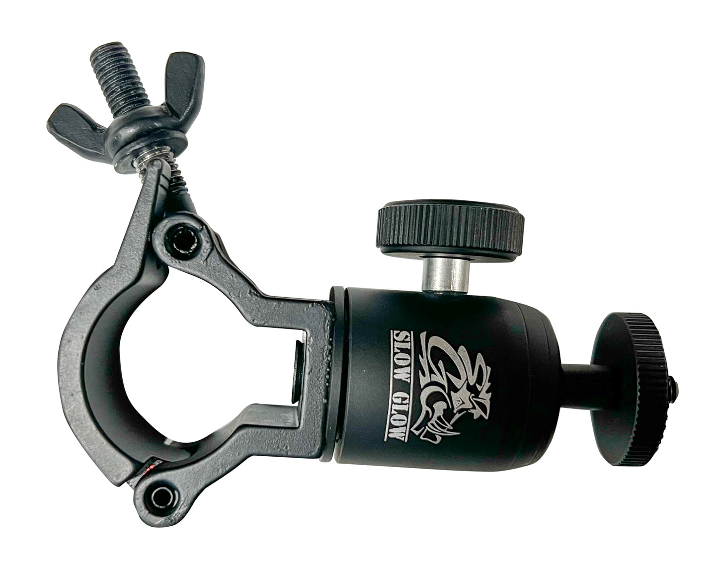 Slow Glow Maverick T-Post Camera Mount for Trail Cameras and Solar Panels 360° Adjustable Ball Head for the Perfect Angle
