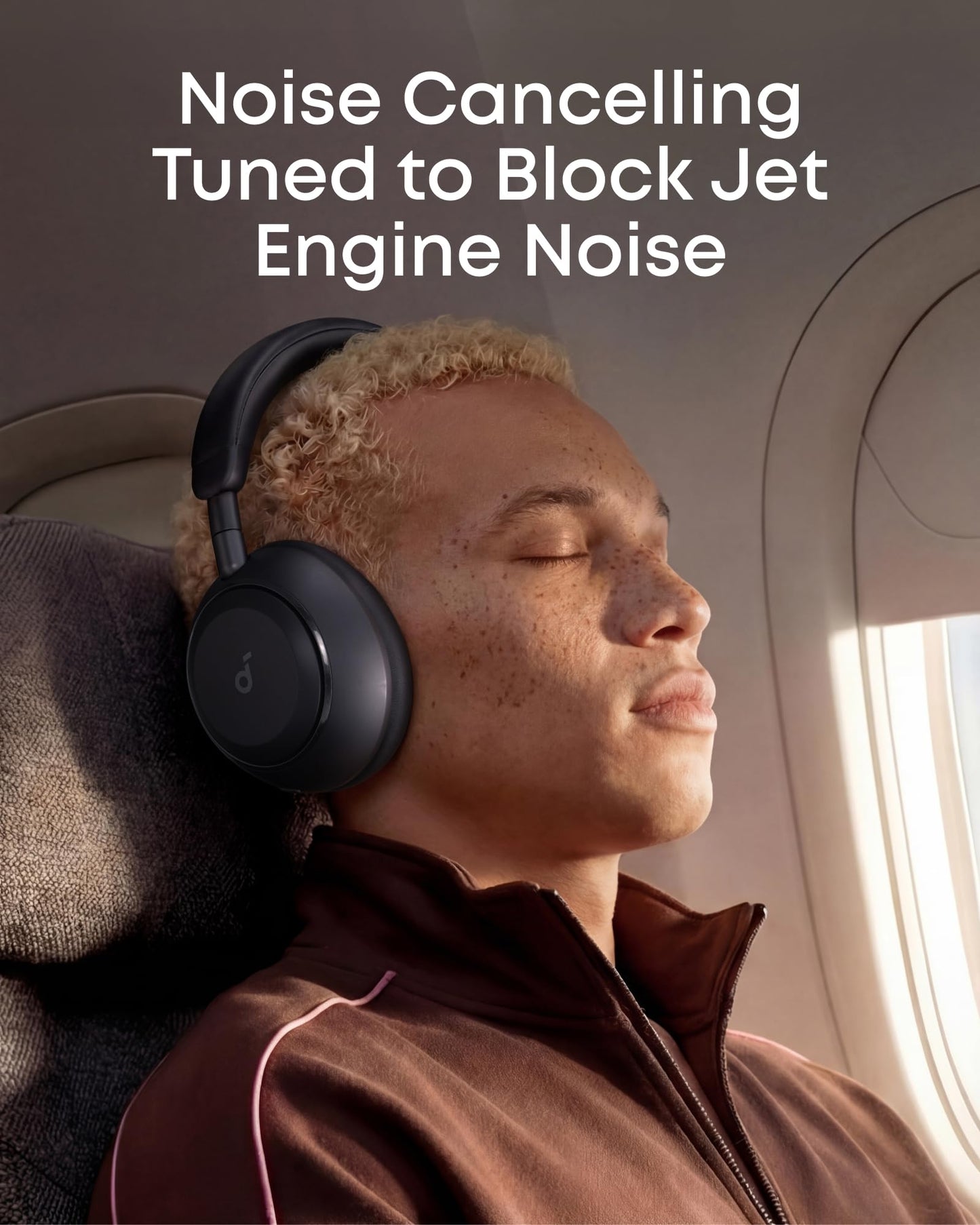 Soundcore Anker Space 2 Bluetooth 6.1 Over-Ear Headphones, Travel-Ready