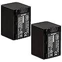BM 2 NP-FV70 Batteries for Sony FDR-AX700, PXW-Z90V, HXR-NX80, HDR-CX455/B HDR-CX675B, CX330, CX900, PJ340, PJ540, PJ670B, PJ810, FDR-AX33, FDR-AX53