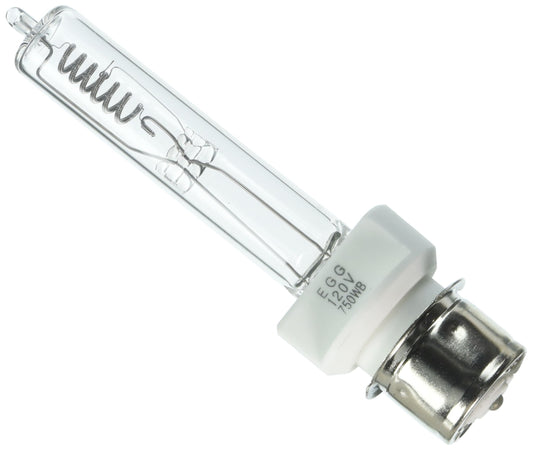 Ushio BC1427 1000276 - Egg - Stage & Studio - JCV - 750W Light Bulb - 120V - P28 Base - 3000K