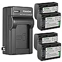 Kastar 4-Pack Battery and AC Wall Charger Replacement for Ordro NP-180 NP180 Battery, ORDRO HDR-AE8 UHD 1080P 60FPS DV Camera, Ordro AE8 Digital