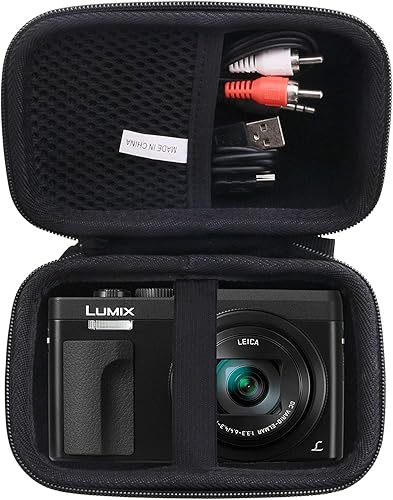 JINMEI Hard EVA Carrying Case Compatible with Panasonic LUMIX DC-ZS70K/ZS80/ZS60 Digital Camera Case.