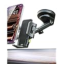 Bracketron Cell Phone Holders for Your Car - TripGrip Extend Phone Holder for Car Dashboard & Windshield, One-Hand Release, 360 Rotation, Suction Cup