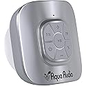 Shower Speaker Bluetooth Waterproof with Suction Cup - 10 Hours Playtime/Built-in Mic (Silver)