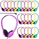 YFSFQS Kids Headphones Bulk 30 Pack for School Classroom Student Children Boys Girls Teen Computer Class Set of Headphones for Students Multi Color