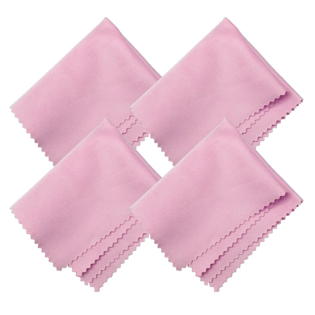 Microfiber Screen Cleaning Cloths, HTTX 4-Pack 6 x 7 inches for Cell Phones, Tablets, LCD TV, Laptop, Camera Lenses, Surface Tablet, Monitor, Car GPS