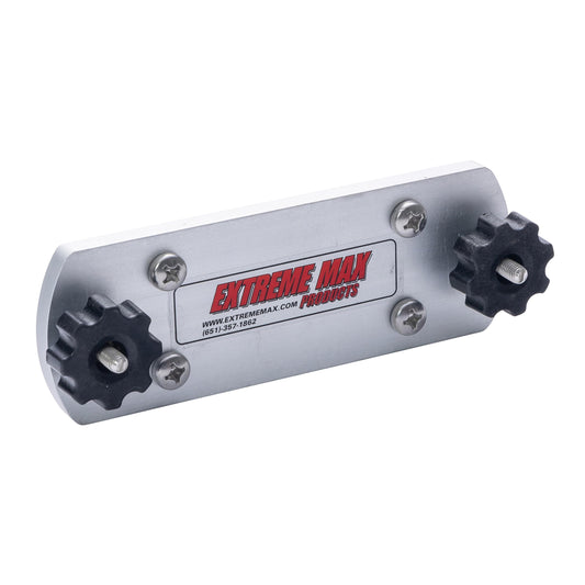 Extreme Max 3005.4287 Universal Track Bracket for Tracker Versatrack, Lund Sport Track, and Other 1/4" Track Systems