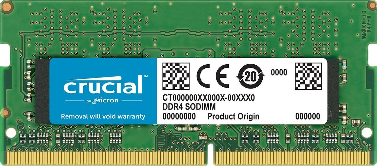 Crucial 16GB, 260-pin SODIMM, DDR4 PC4-19200,