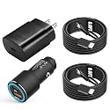 Samsung Super Fast Charger Type C Kit,25W PD USB C Wall/Car Charger for Samsung Galaxy S26/S25/S24/S23/S22/Plus/Ultra/FE/Note 20/10/A71,2020/2018 Pad