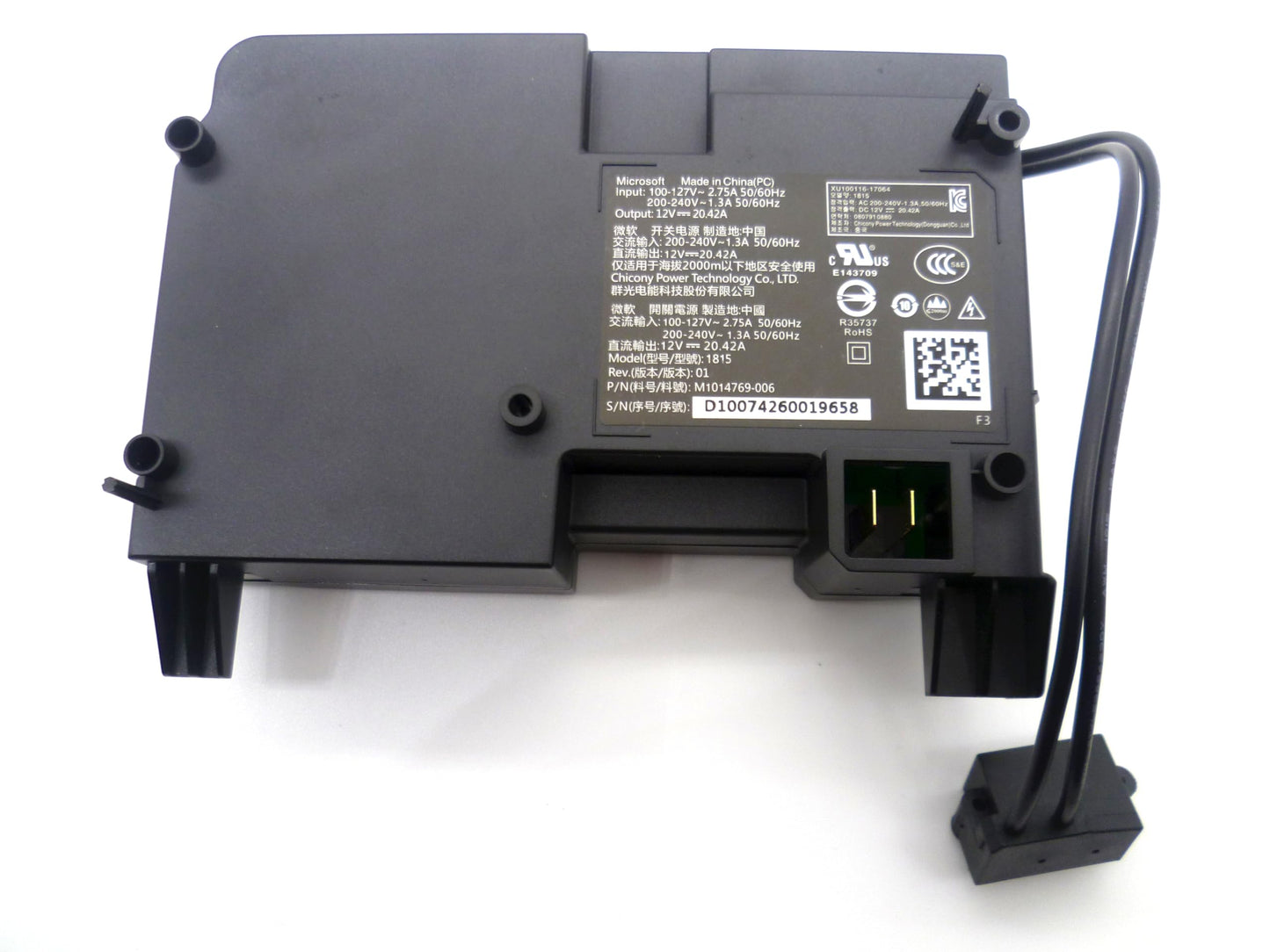 Internal Power Supply PSU Module Replacement Part Compatible with Microsoft Xbox One X Console XB1XPSU Xbox