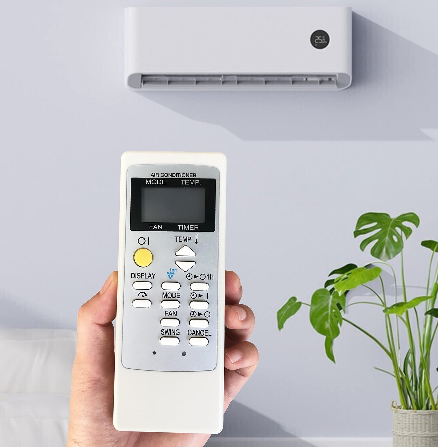Replacement Remote Control for Sharp Portable AC Air Conditioner CV-P09LX CV-P10LC CV-P10MC CV-P10NC CVP10NC-D CVP10NC-R CV-P10PC CVP10PC-D CVP10PC-R