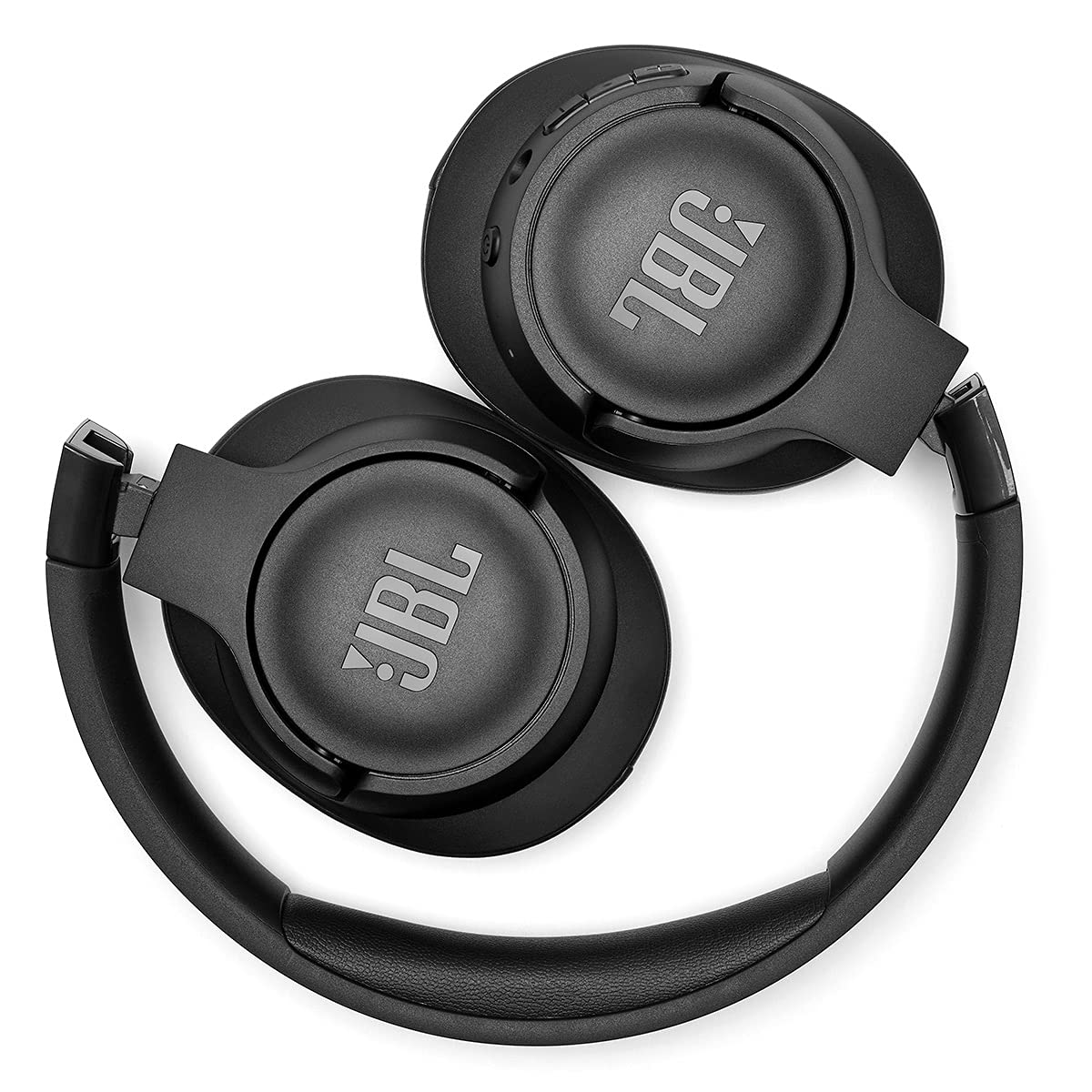 JBL Tune 710BT Bluetooth Wireless Over-Ear Headphones with Microphone - Black (Renewed)