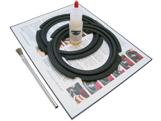 Springfield Speaker 6.5" Foam Surround Edge Repair Kit - 2 Speaker Kit - Compatible with JBL Control 5, G200, P20, P206, P206G, P206H, J216, J216A