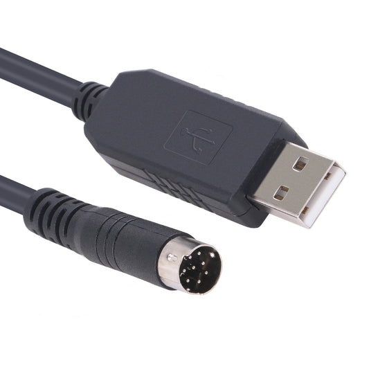 Mendouconert USB Programming Cable for Kenwood TM-V71 TM-V71A TM-V71E TM-V71G TM-D710 PG-5G PG-5H, RS232 Serial USB to Mini Din 8P