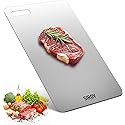 Katuchef Titanium Cutting Board for Kitchen, 100% Pure Titanium Cutting Board Food Grade,Non Toxic chopping board, Dishwasher safe, Easy to Clean…