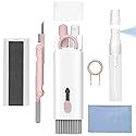 MacBook iPad iPhone Pro Screen Cleaner and Keyboard Tool - AirPod Cleaner - Computer Cleaning Kit (Pink)