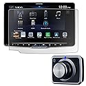 Alpine KAE-HF9DA Anti-Reflective Screen Protector for iLX-F509 & RUX-H02 Next-Gen Remote Bass Knob for Halo Display