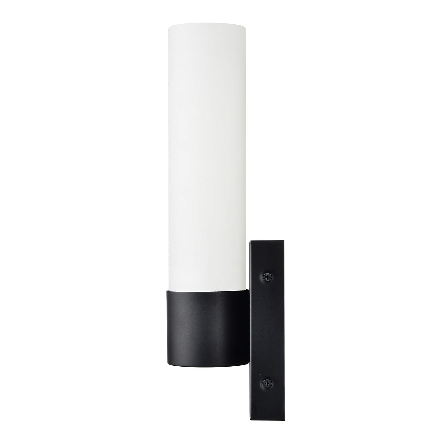Linea di Liara Matte Black Wall Sconce Lighting Perpetua Bathroom Sconce Light Vanity Glass Tube Wall Sconce Up Light Modern Farmhouse Bedroom