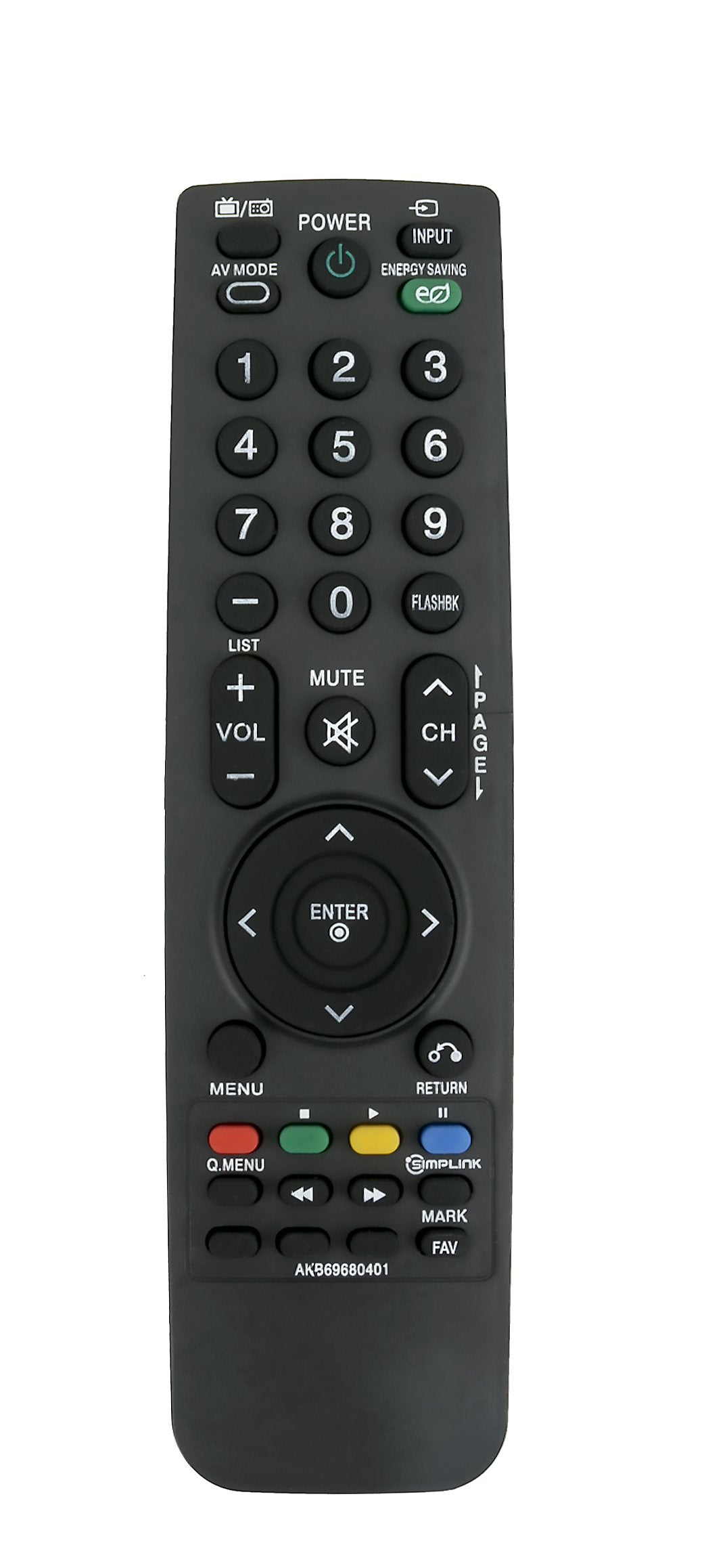 AKB69680401 Replace Remote Control fit for LG LCD TV 19LH20 19LU55 32CL20 32CL40 37LH30 37LH40 42LH41 42LH55 47LH55 55LH40 55LH55 32LF11 55LH41
