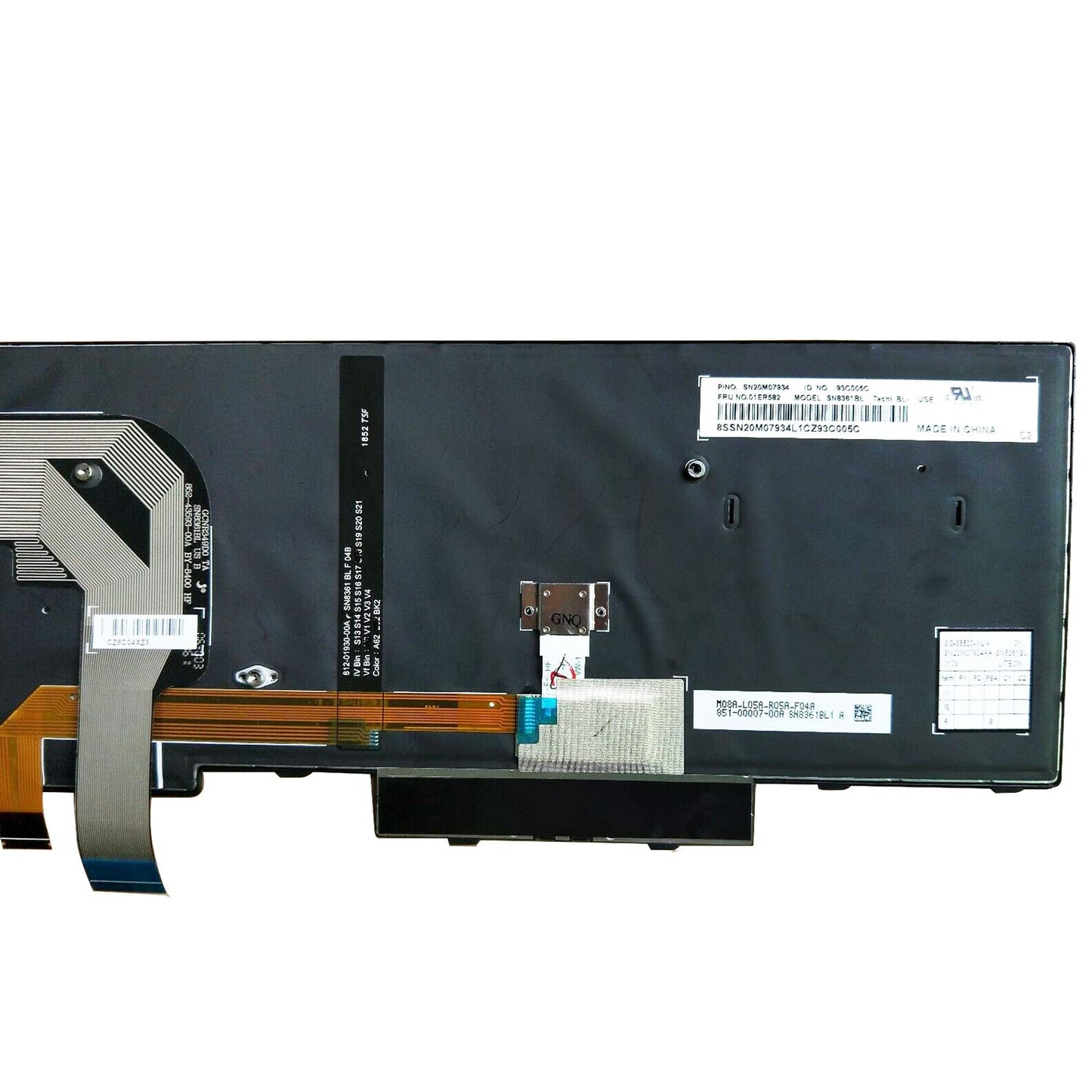 AUTENS Replacement US Keyboard for Lenovo ThinkPad T570 T580 P51s P52s Laptop (Backlight)