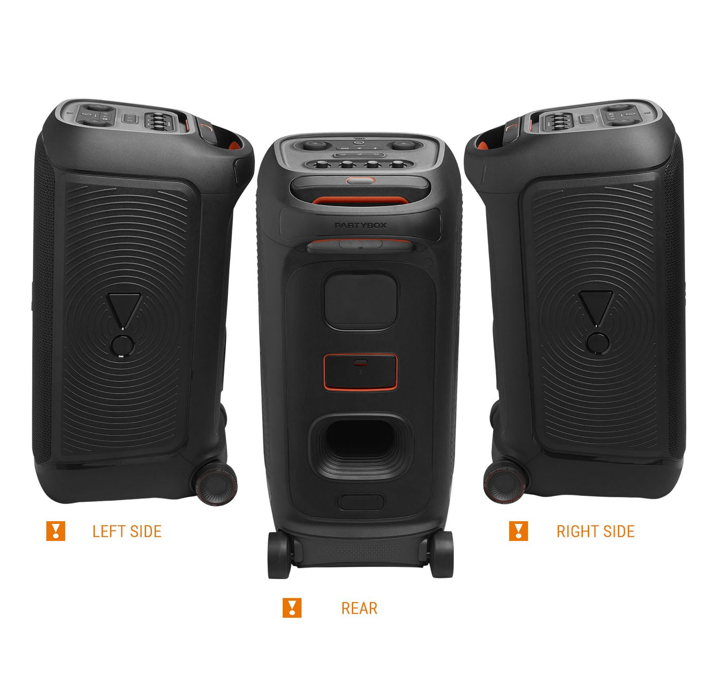 JBL PartyBox Stage 320 Party Speaker & divvi Mic w/case Bundle