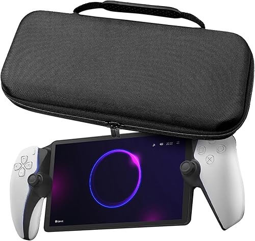 Fibete Carrying Case for Playstation Portal, Travel Carry Handle Portal Protective Case Storage Bag for Playstation 5 Portal Remote Player(Case