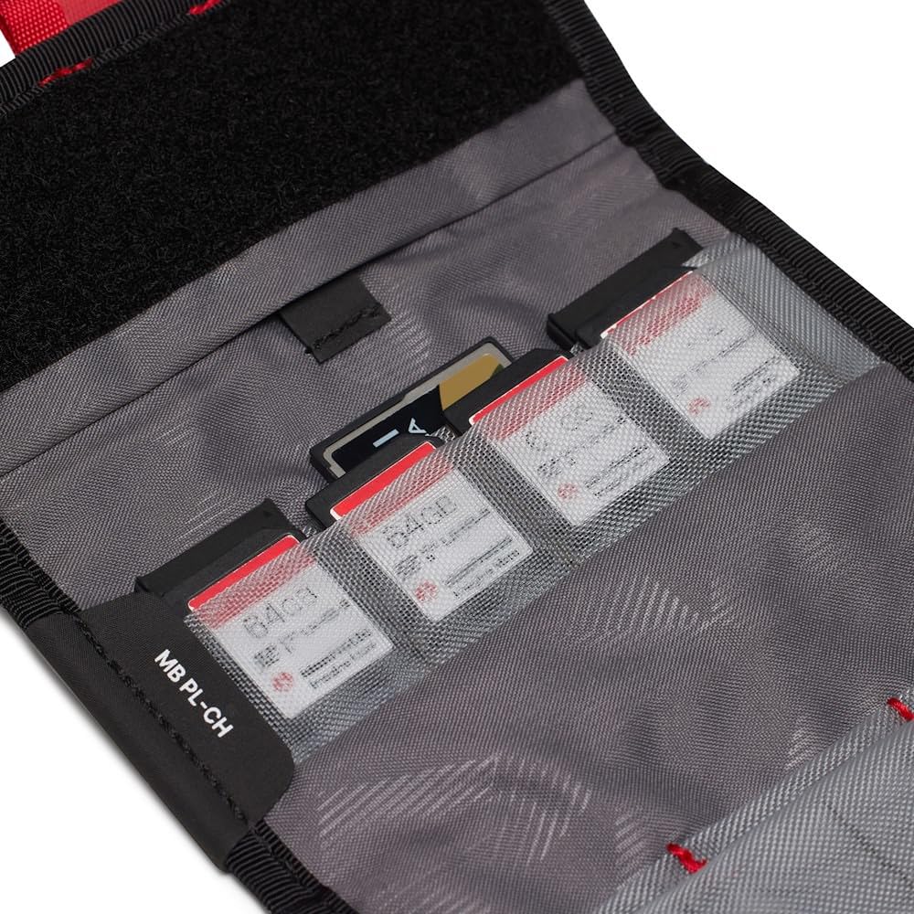 Manfrotto Pro Light Card Holder, Protective Memory Card Wallet for Cfexpress, SD Micro, SD-Cards, for Photographer Videographer (MB PL-CH)
