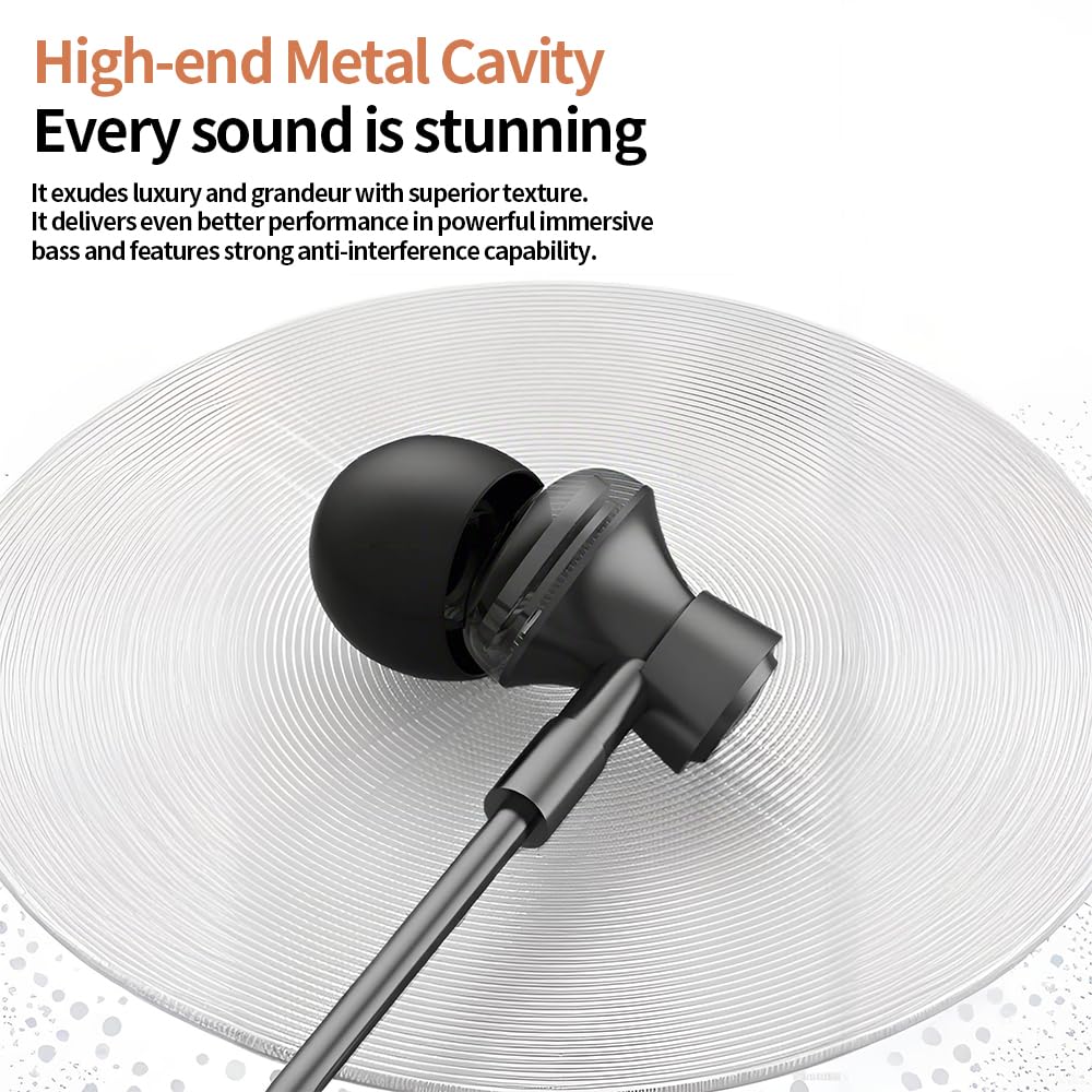 VLDCO 80Hrs Extra Long Playtime Neckband Wireless Earphones Headphones, V5.3 Headphones Stereo Bass in-Ear Headsets with Mic, Waterproof Earphones…