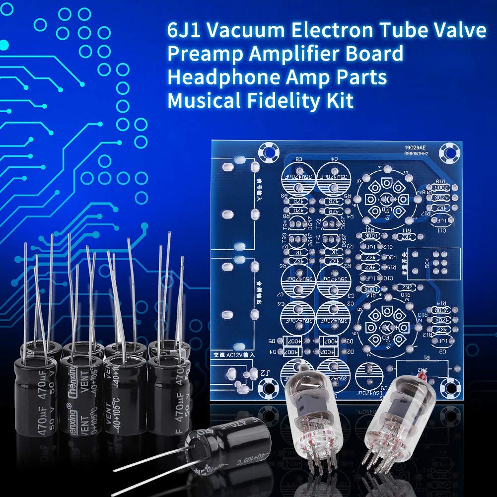Musical Fidelity Tube Amplifier Kit - 2.0 / Stereo Tube Amp with 5.5x2.5 Power Interface Plug