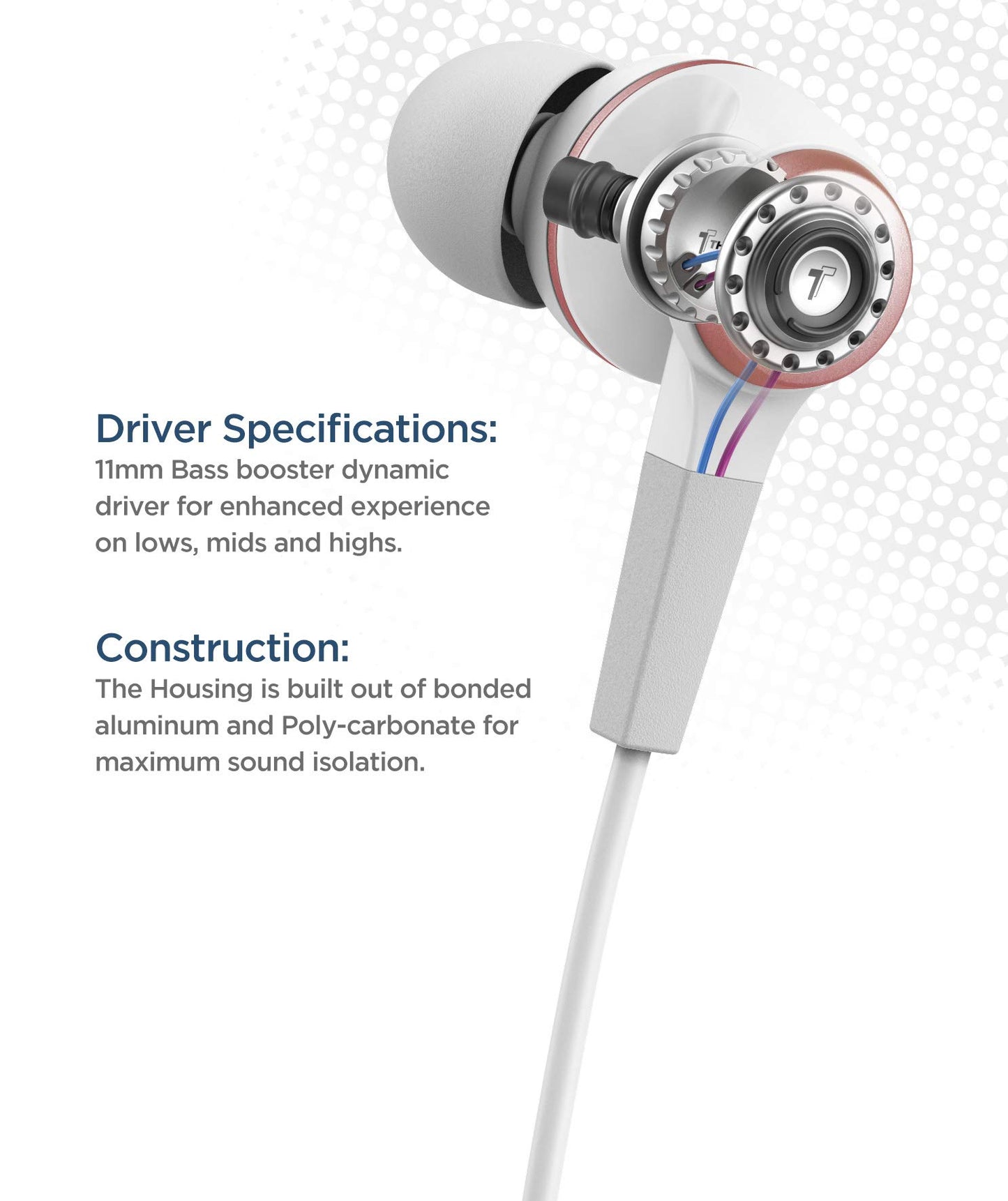 Thore iPhone Earphones (Apple MFi Certified) V120 in Ear Wired Lightning Earbuds (Sweat/Water Resistant) Headphones with Mic/Volume Remote for iPhone…