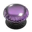PopSockets: PopGrip with Swappable Top for Phones and Tablets - Metallic Balloon Purple