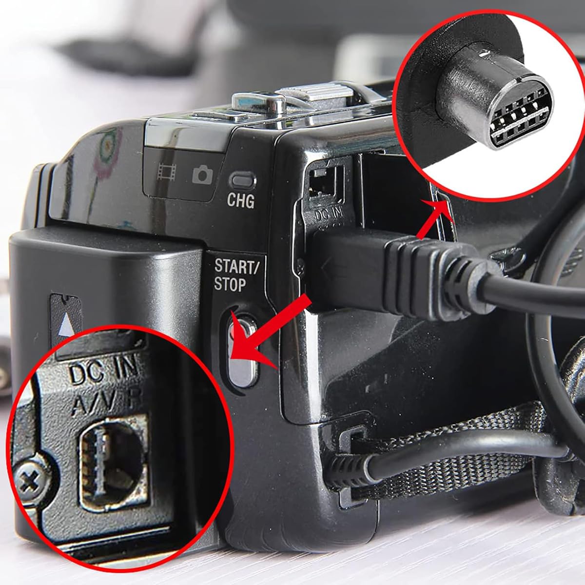 chenyang VMC-15FS 10pin to USB Data Sync Cable for HandyCam DCR-SX85, DCR-SX85e, DCR-SR220, DCR-SR220e, DCR-SR290, DCR-SR290e