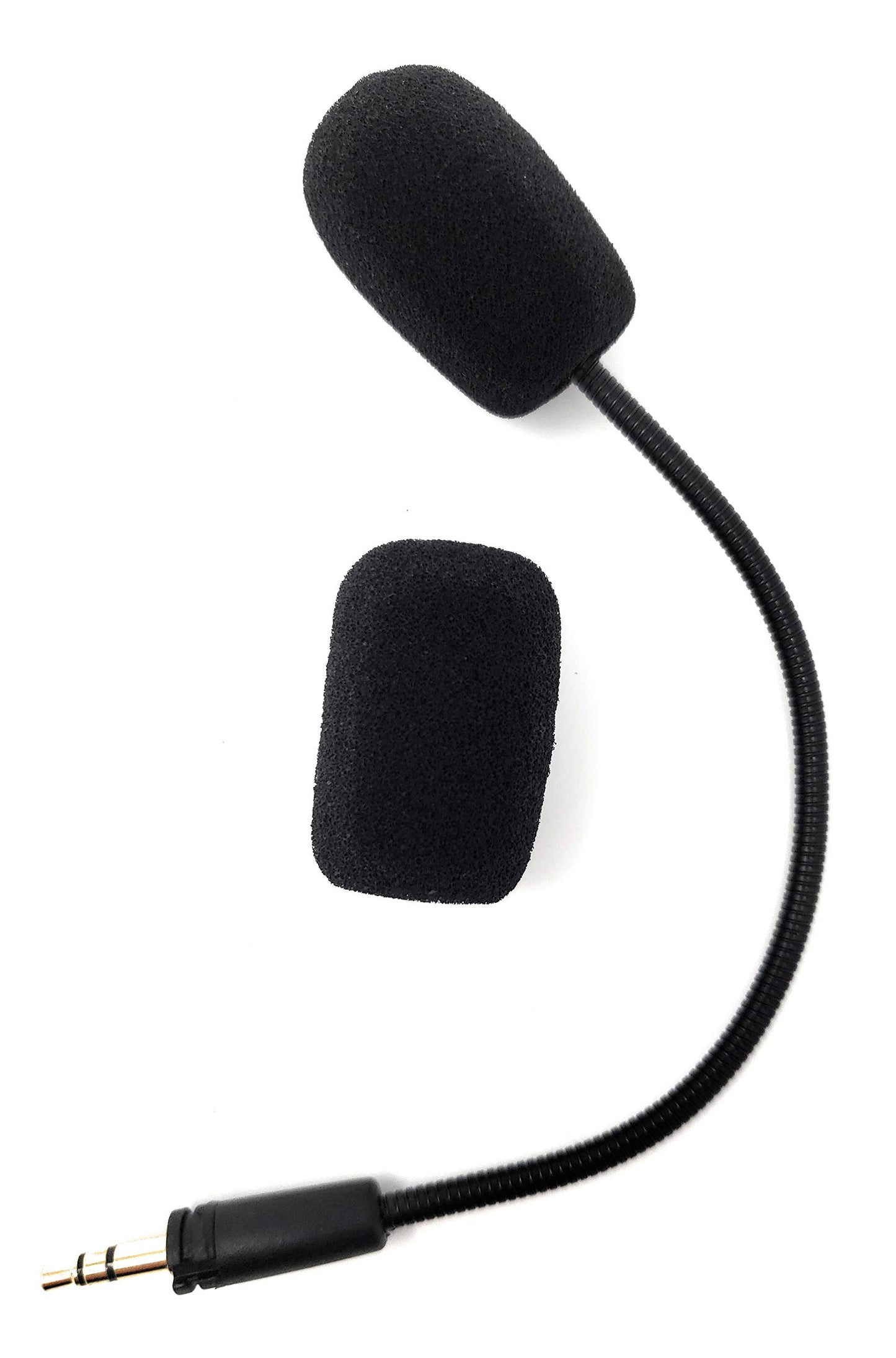 TNE 2-Pack Replacement 3.5mm Game Mics Microphone Boom for Turtle Beach Ear Force XO Four & Recon 150 50 50X 50P 60P Camo Xbox One PS4 Gaming Headsets