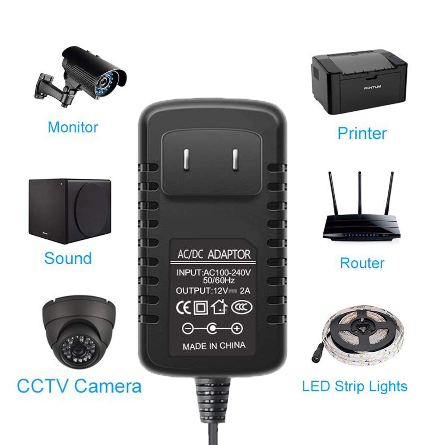 12V AC DC Adapter for Briggs & Stratton EXL8000 030244 Portable Generator