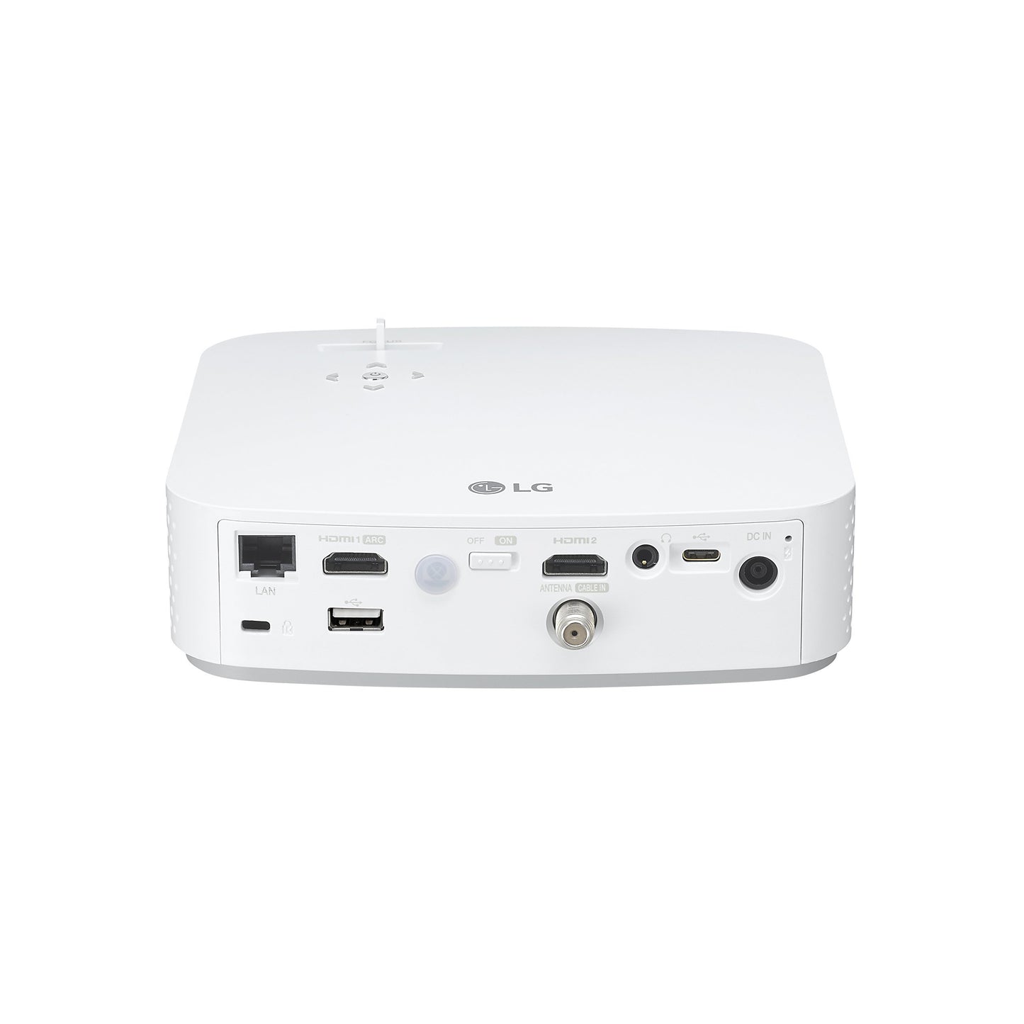 LG PF50KA 100” Portable Full HD (1920 x 1080) LED Smart TV Home Theater CineBeam Projector with Built-in Battery (2.5 hours) - White