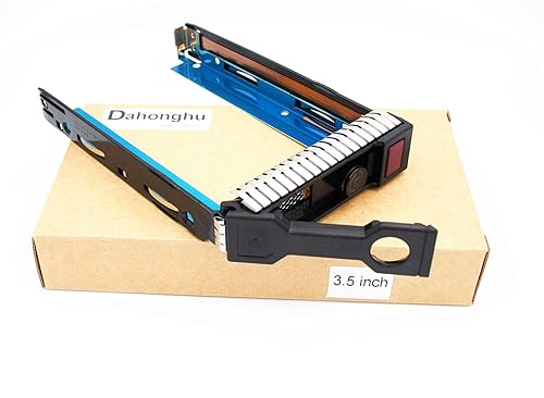 3.5" 651314-001/651320-001 LFF SAS SATA HDD Tray Caddy Replacement for ProLiant MicroServer Gen8 G8 Gen9 G9 Hard Drive Tray DL380P DL360P DL160 with 4