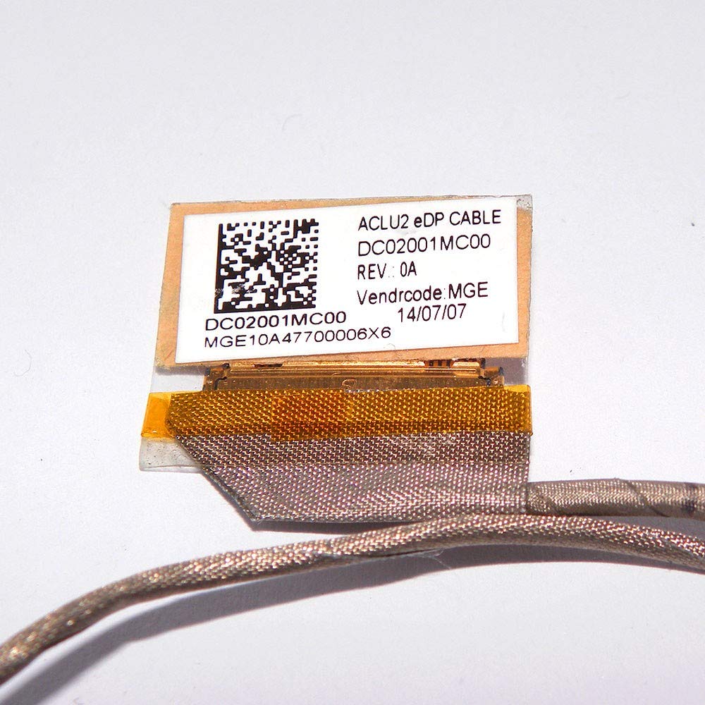 Eieshupug LCD Display Video Cable for Lenovo IdeaPad G50-30 G50-45 80E3 G51-35 DC02001MC00