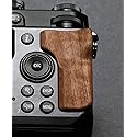 Wood Wooden Thumb Up Grip Sticker Finger Handle for ZF Camera (Walnut)