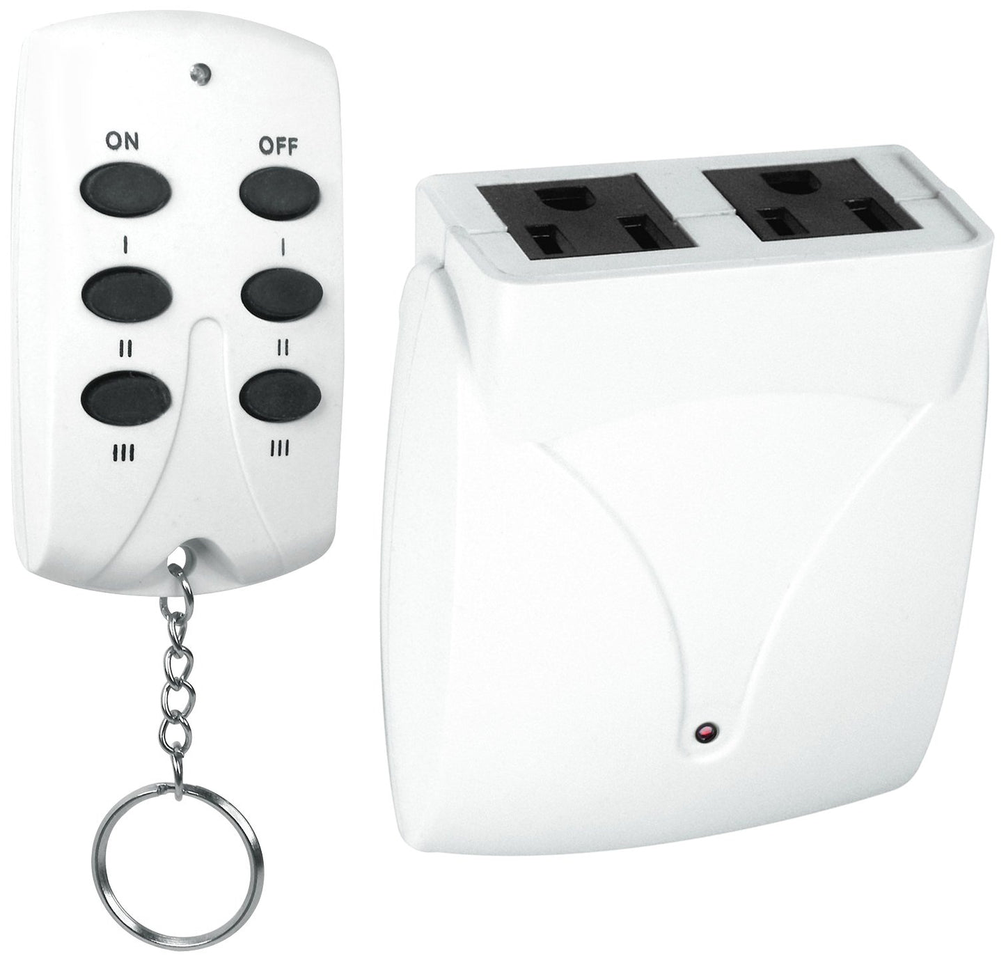 Prime Wire & Cable TNRC23PK 3PK Remote Control Power System with 2 Outlets