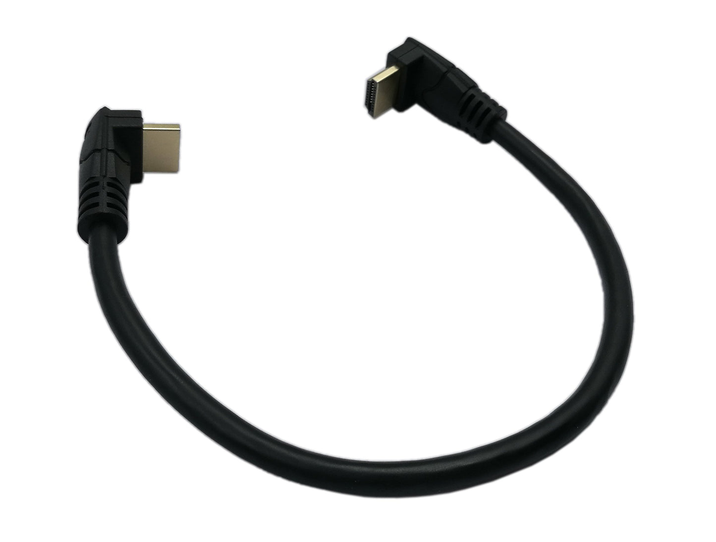 zdyCGTime 1 Feet HDMI Up to Up Angle 90 Degree Vertical Right Cable -Supports 4K@60Hz, High Speed, HDMI 2.0 Ready - UHD, Ethernet & Audio Return