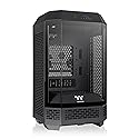 Thermaltake Tower 250 Black Mini-ITX Mini Tower; 2x120mm CT Fans Included; 360mm Radiator Support; 360mm GPU Clearance; Dual Chamber; CA-1Z9-00S1WN-00