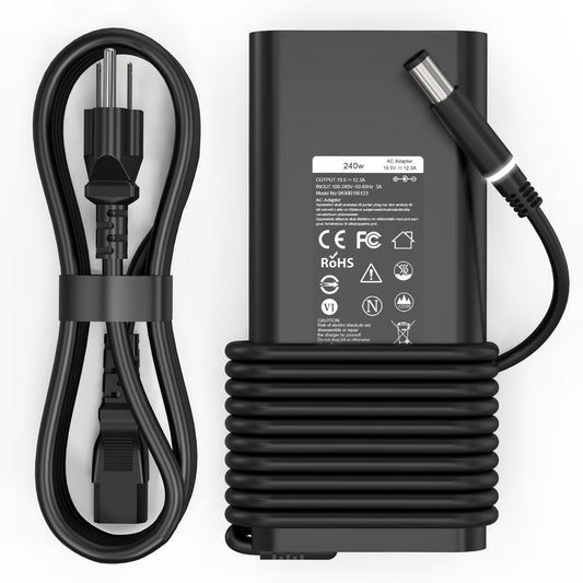 QIOUZW 240W 180W Laptop Charger for Dell Alienware 13 15 17 R1 R2 R3 R4 X51 M17 M15 M17X M18X,Dell Precision 17 7710 7730 7670 7780 7770 M6500 M6700
