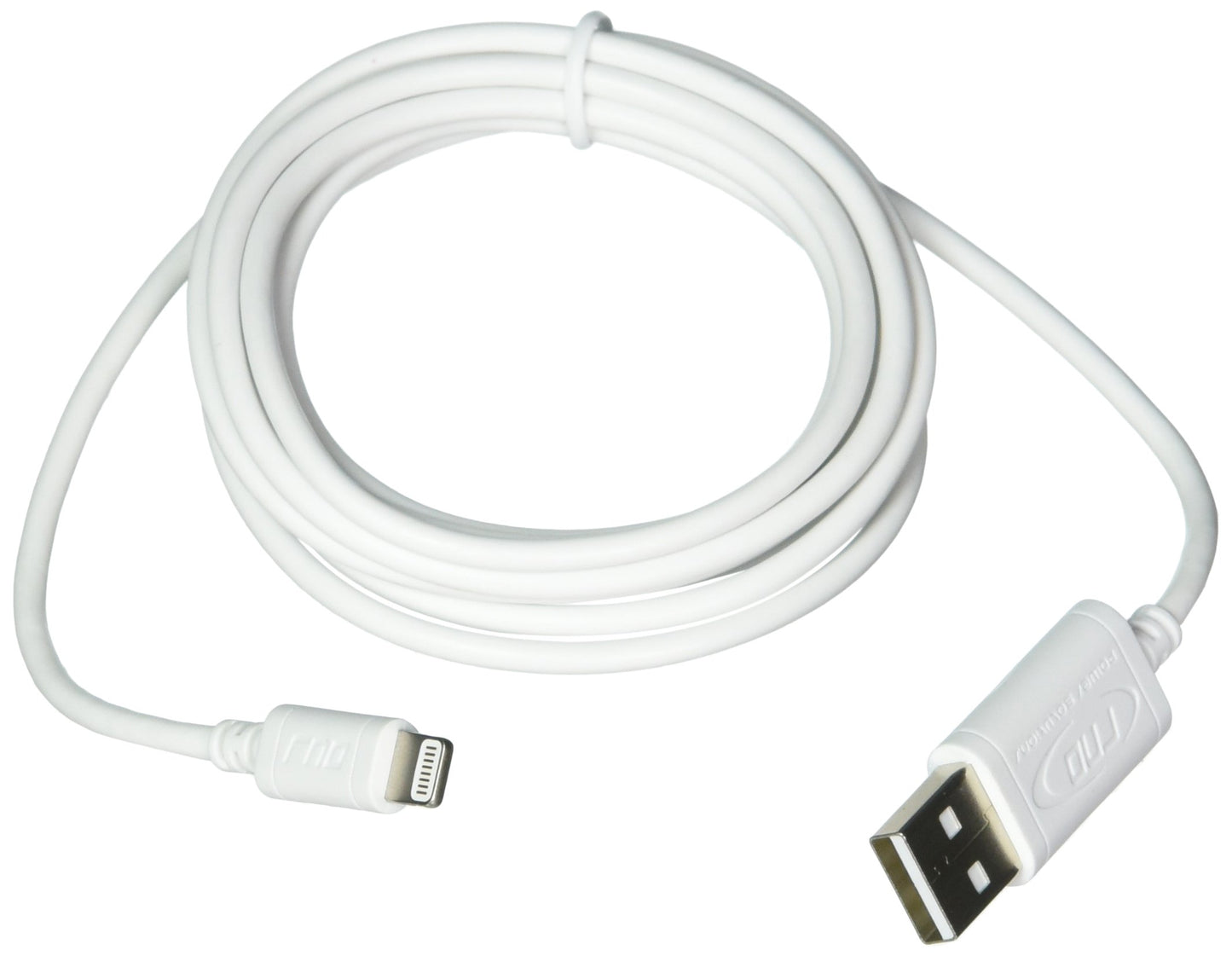 RNDs Lightning to USB 6ft Cable for Apple iPhone and iPad (Pro, Air, Mini) [Apple MFi Certified] (6 feet/1.8M/White)