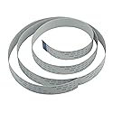 A1 FFCs - Flex Ribbon Cable for Raspberry Pi Camera - White 1m / 3.28ft (2 Pack)