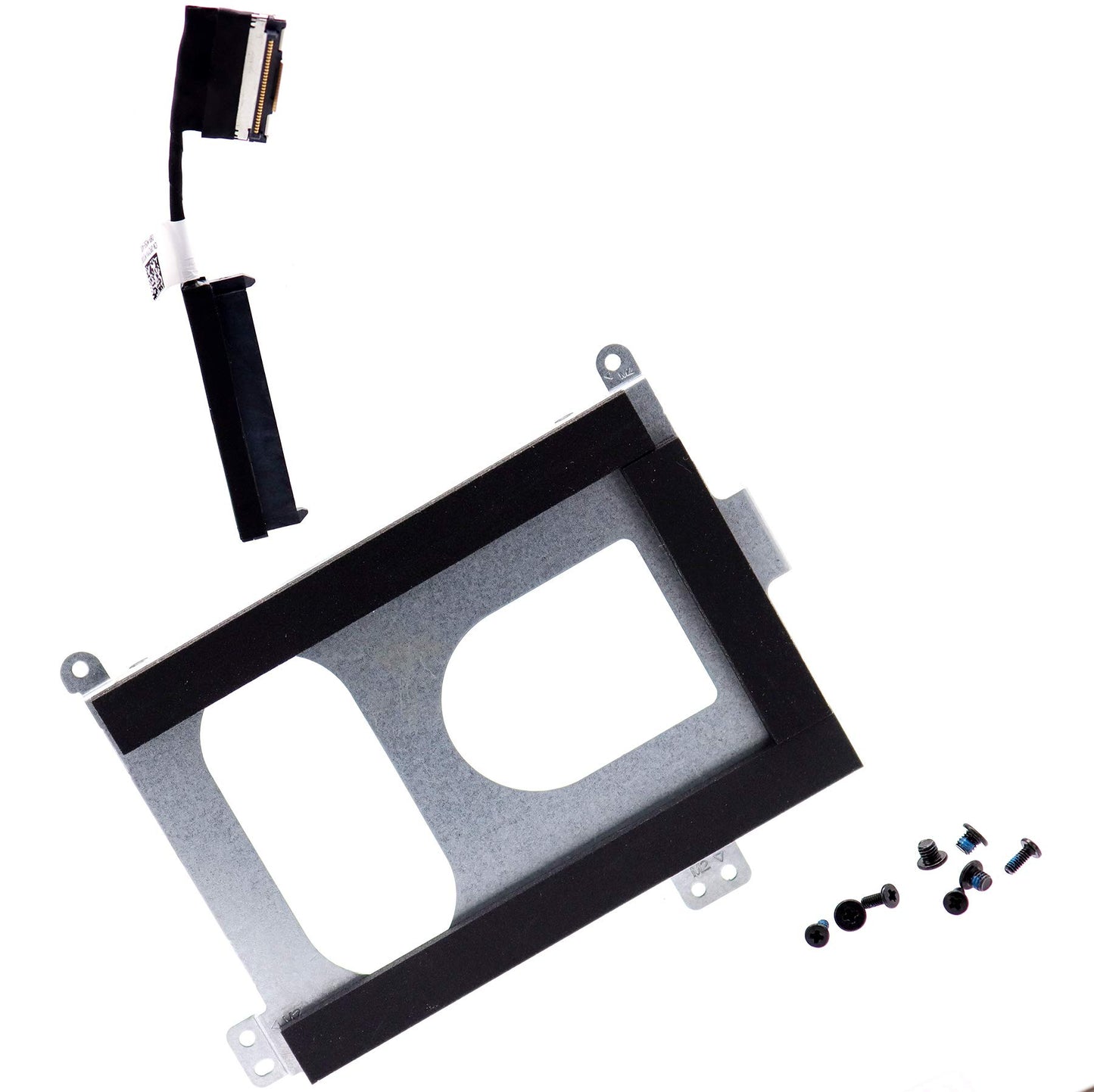 Deal4GO SATA Hard Drive Cable PCYYV 0PCYYV w/ 2.5" SSD HDD Caddy Bracket Carrier 0DV811 DV811 for Dell Alienware M17 R1 2018