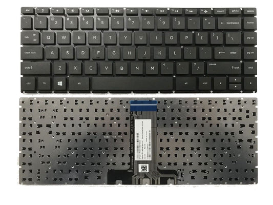 New US Black English Laptop Keyboard (Without Frame) Replacement for HP 14-BS 14-BS057CL 14-BS153OD 14-bs000 14-bs100 14-bs500 14t-bs000