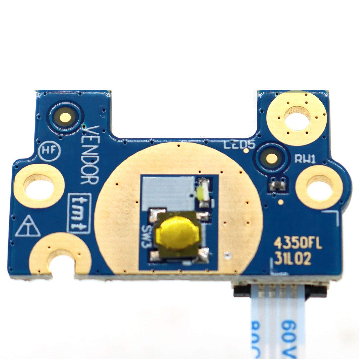 Deal4GO Power Button Board 7N8KW 3KV82 LS-E994P Replacement for Dell Inspiron 15 7577 7559 G7 7588 G5 5587 Vostro 7580 7570